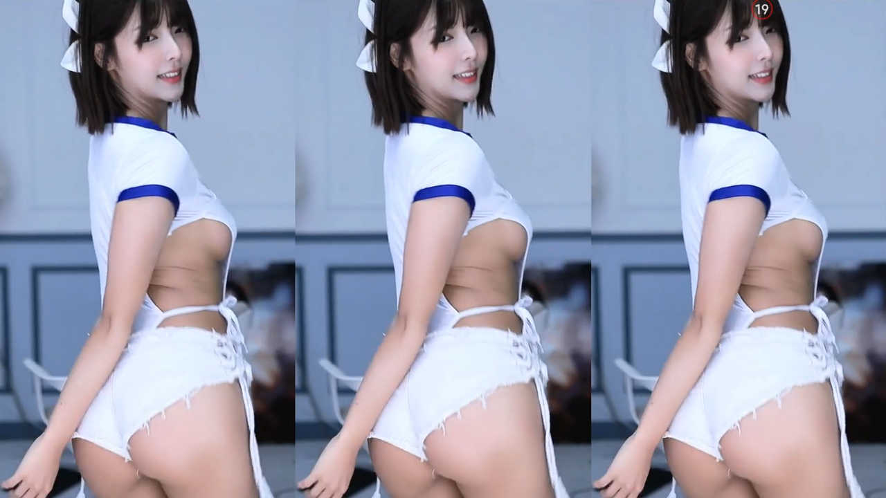 ♡혜밍（dign1461）흰색 하이포크 여경 스타일링 240719
