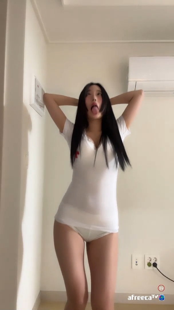 냥냥스쿠☆（skuwww）흰 속바지 간호사 코스프레