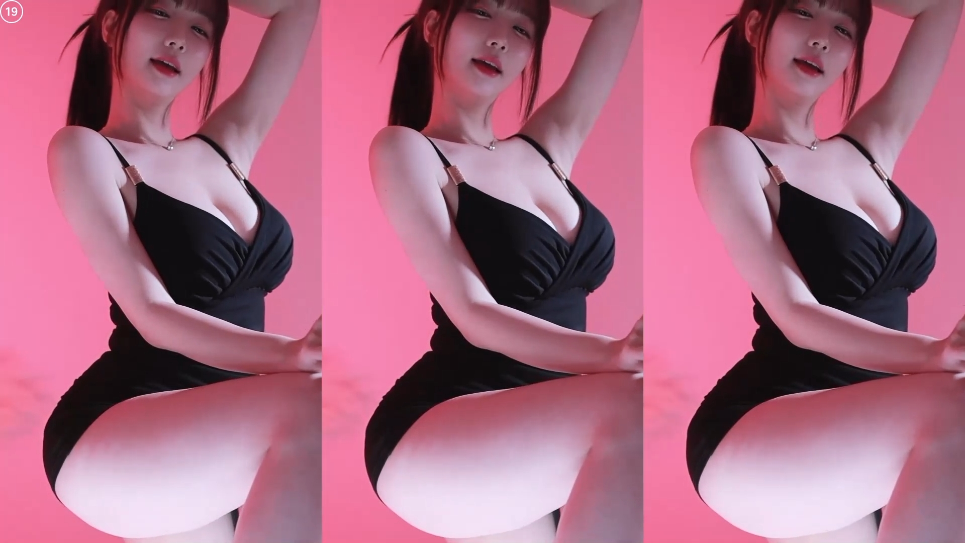 러아♡（smmms2002）원피스 사이로 속바지 노출 250925