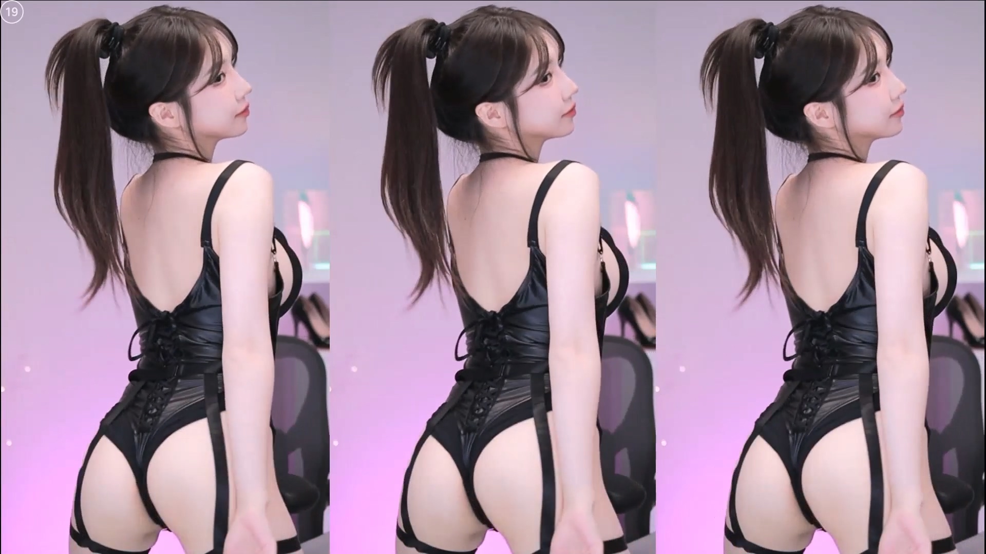 민지유♥（alswl2208）가죽 하이레그