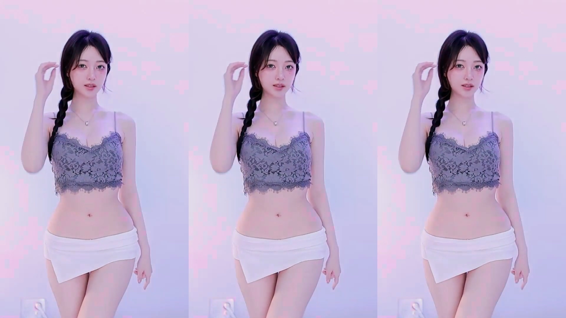 아윤♡（ayoona）여친룩 스커트