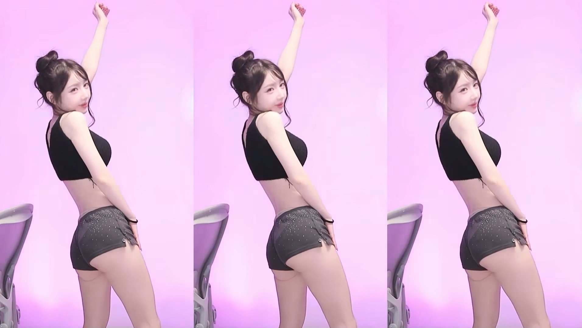 S2금화（e000e77）짧은 숏팬츠 은근 슬쩍 엉덩이 밑 에로틱