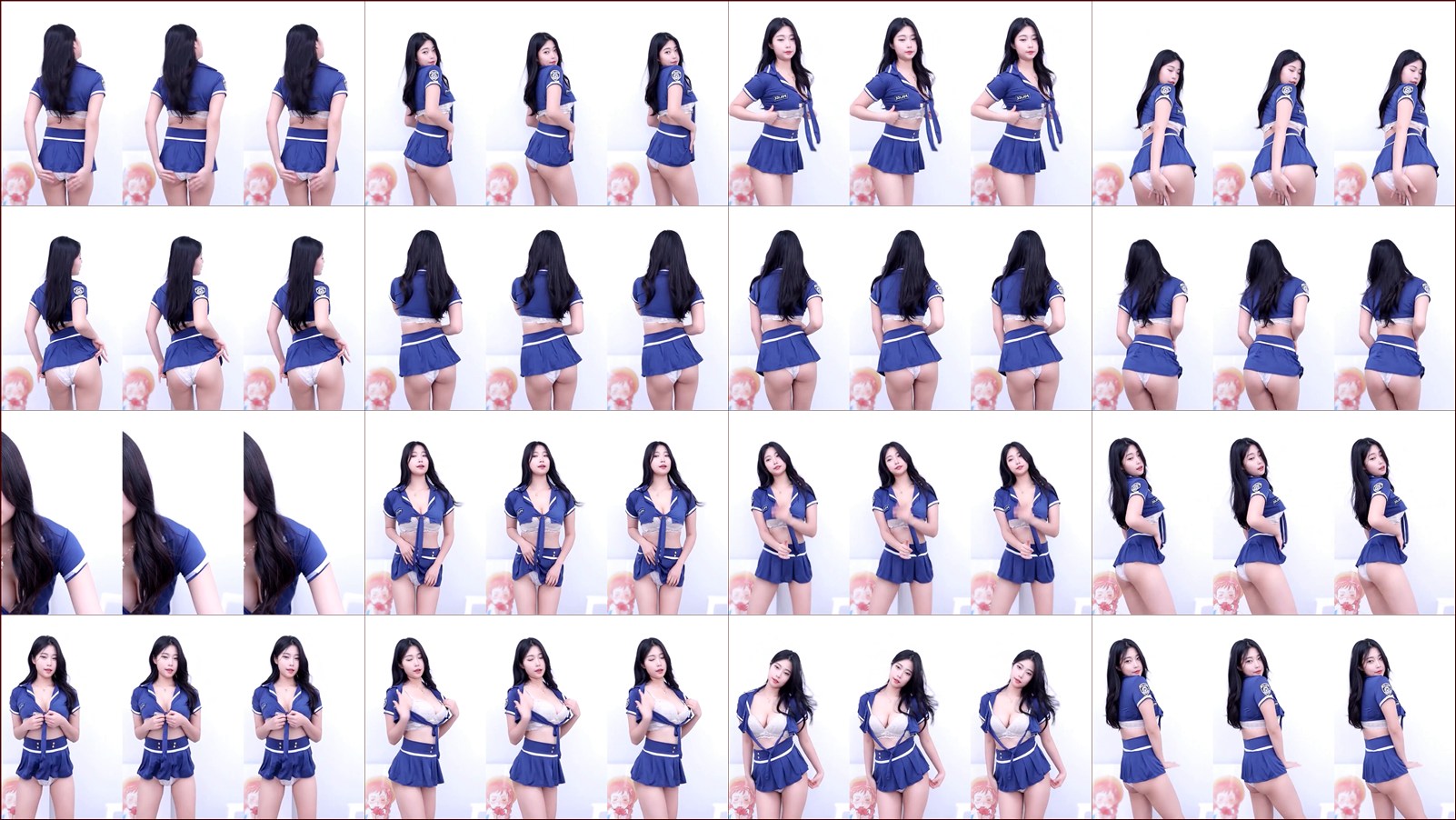 새라♥（hyhy990）팬티 노출하는 리액션 1