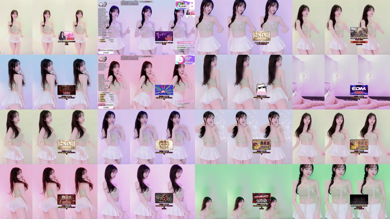 아윤♡（ayoona）260403 새벽에 테스트 방송 유출됨