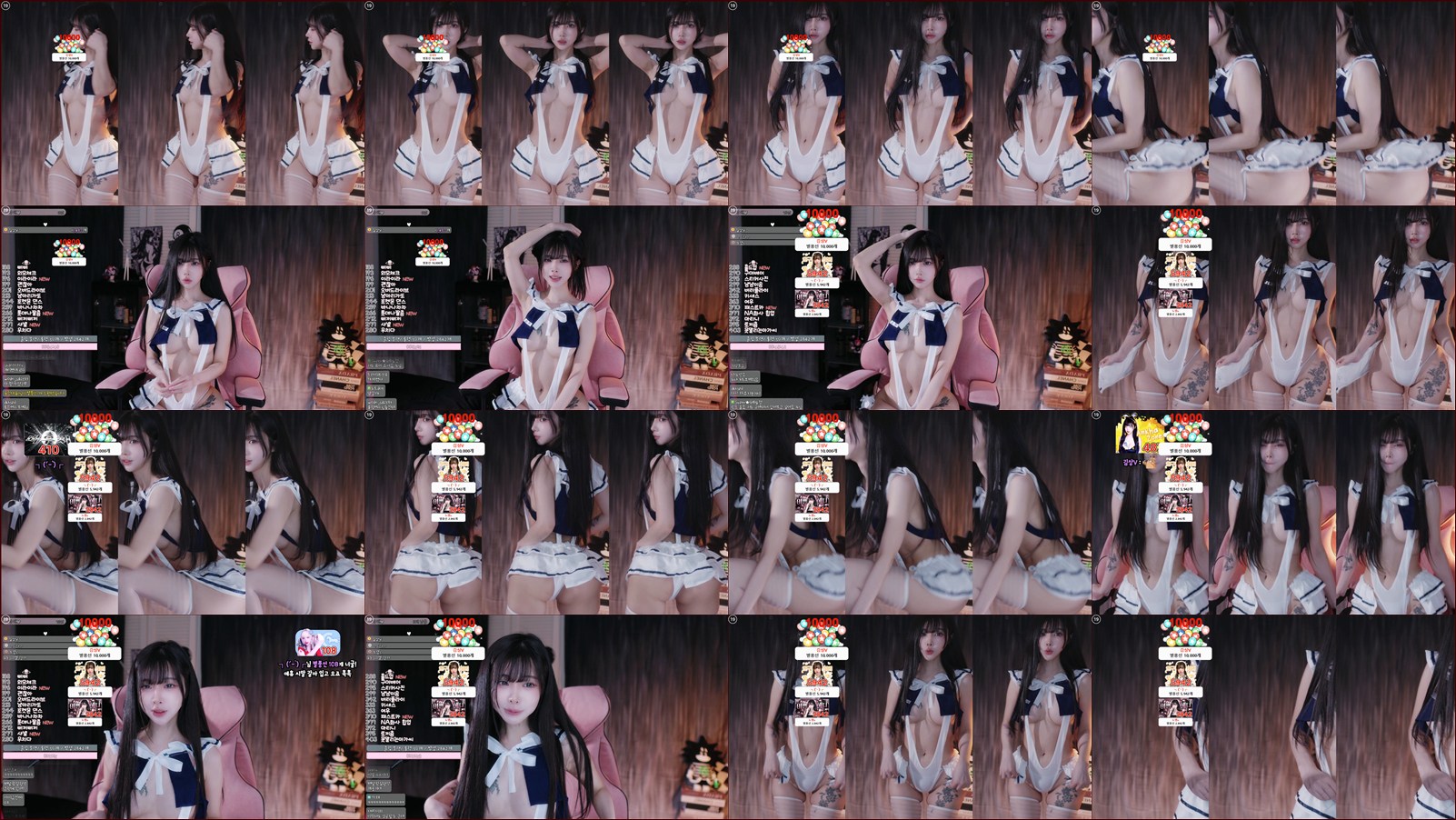 유혜디♥（cinnamoroll）260125 하이레그 매끈한 보댕이 굴곡